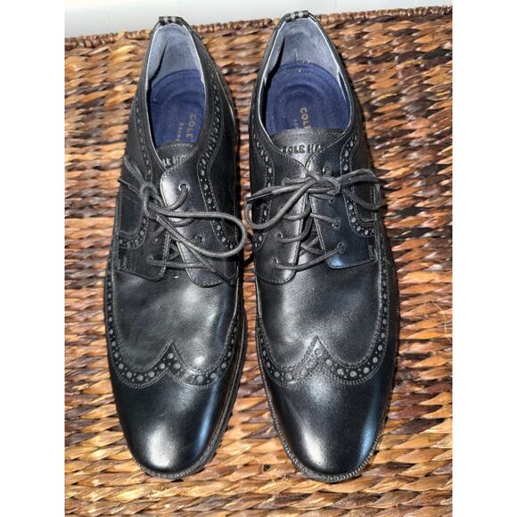 Cole Haan Men\'s wingback dress shoes sz 9 main image 4